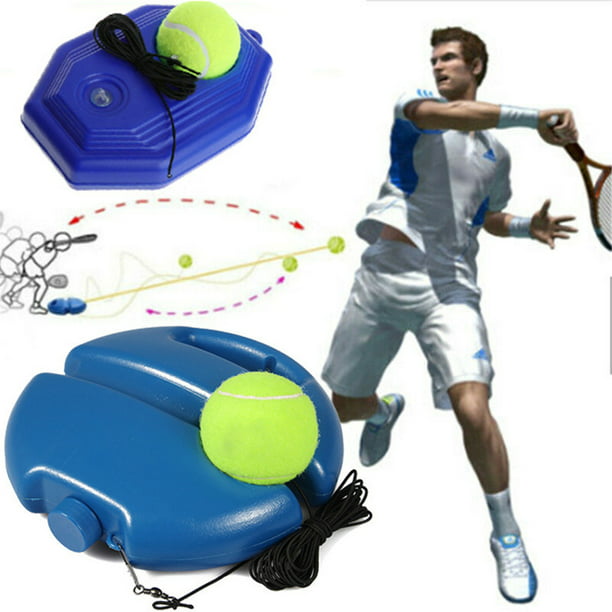 Details about   Meidong Tennis Trainer 2 Rebound Balls Anti-Slide Baseboard Anti-Tangle Cord 1H